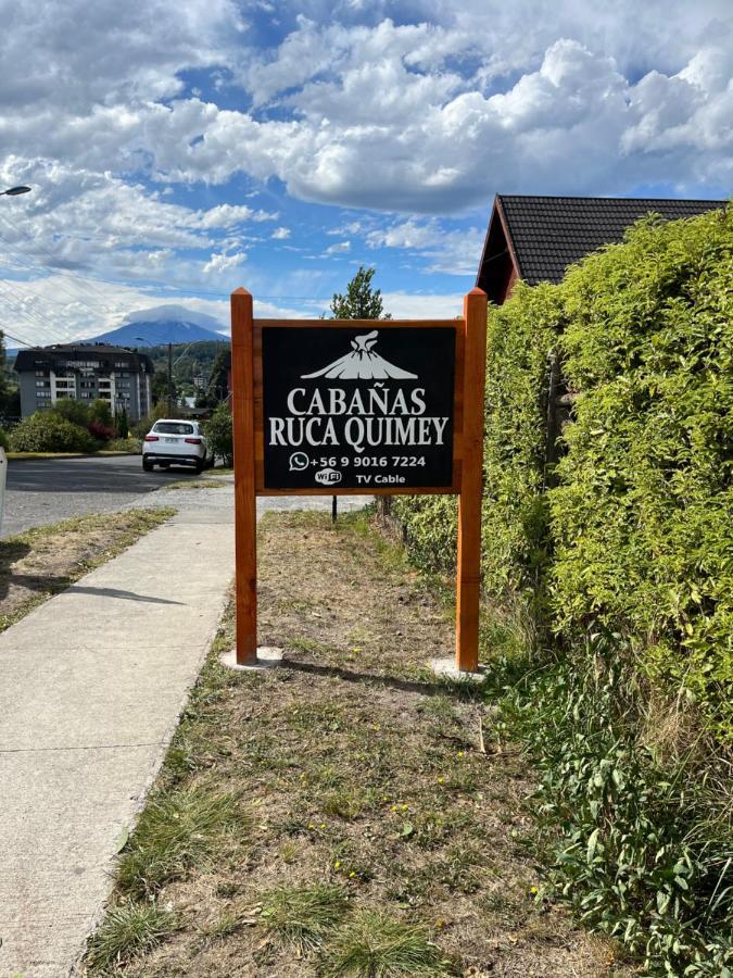 Cabana Ruca Quimey Villarrica Eksteriør bilde
