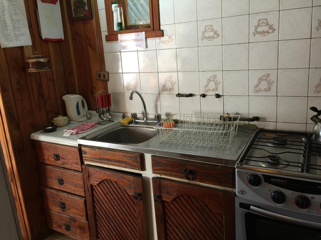 Cabana Ruca Quimey Villarrica Rom bilde