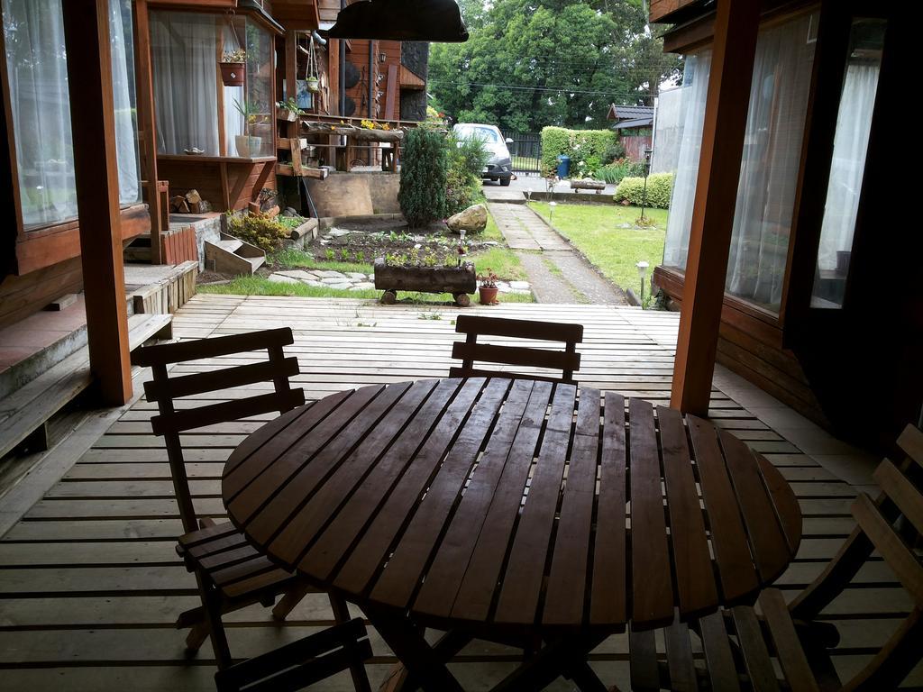 Cabana Ruca Quimey Villarrica Eksteriør bilde